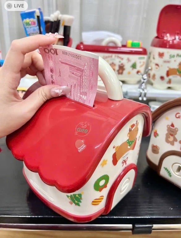 LỌ TIẾT KIỆM HÌNH NGÔI NHÀ CHO BÉ