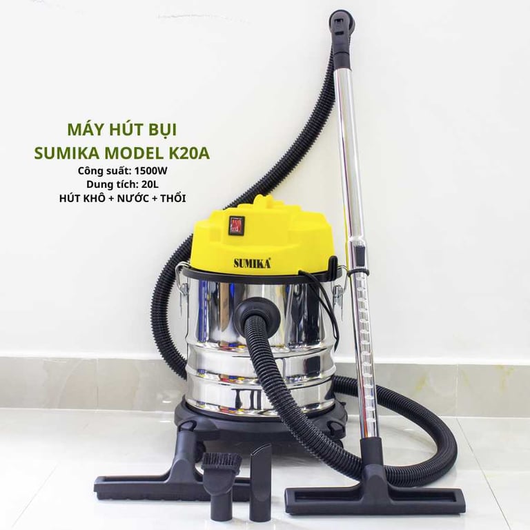 MÁY HÚT BỤI CÔNG NGHIỆP
SUMIKA. MODEL: K20A