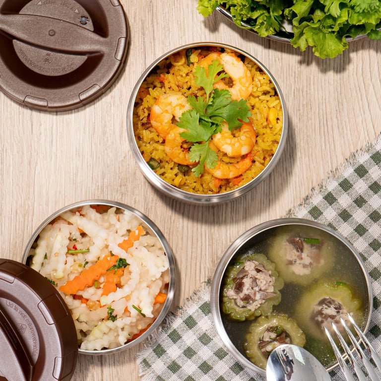 Hộp cơm giữ nhiệt kaiyo dung tích 1600ml