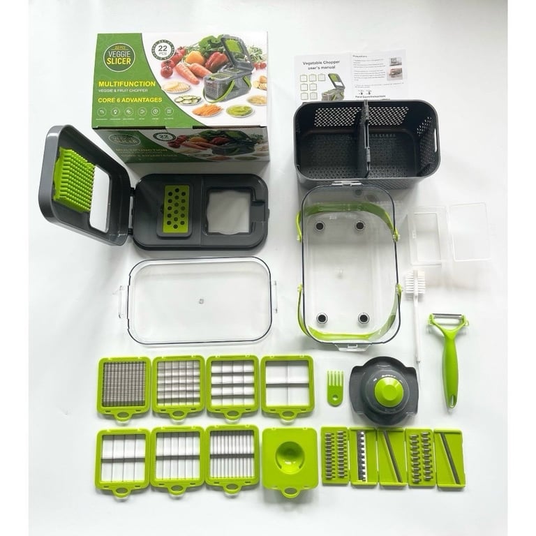 BỘ 22 DỤNG CỤ CẮT GỌT RAU CỦ QUẢ KAISA VILLA