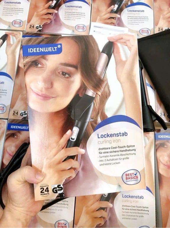 Máy Uốn Xoăn Tạo Kiểu IDEENWELT Haartrocckner Đức 2200w