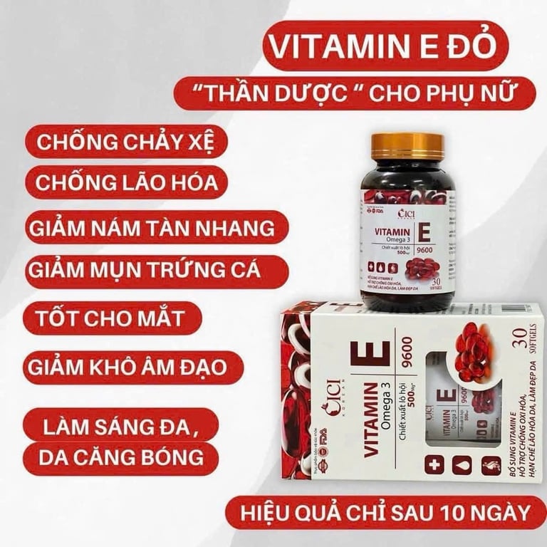 E đỏ omega3 hộp 30v