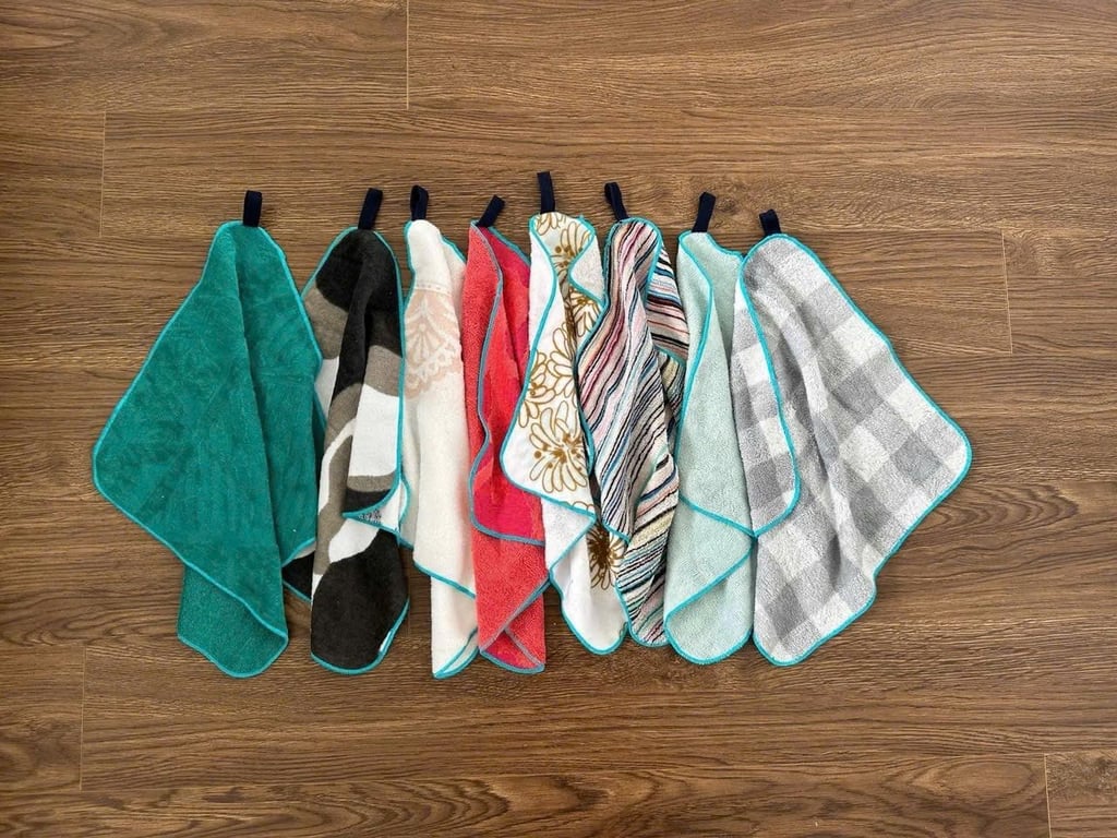 0.5kg KHĂN LAU MUJI SIÊU THẤM HÚT