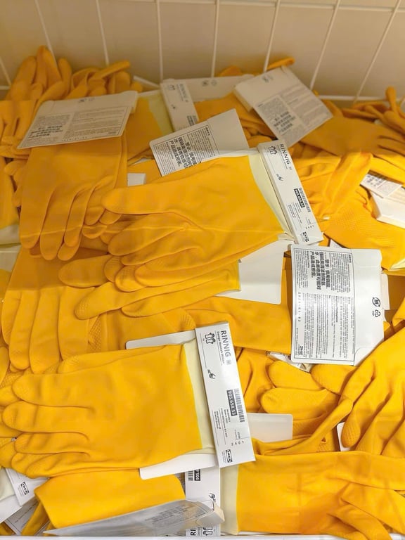 GĂNG TAY CAO SU TỰ NHIÊN RINNIG IKEA