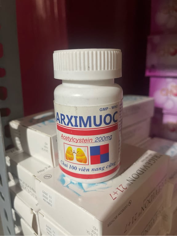 Acetyl 200mg đồng nai c/100v