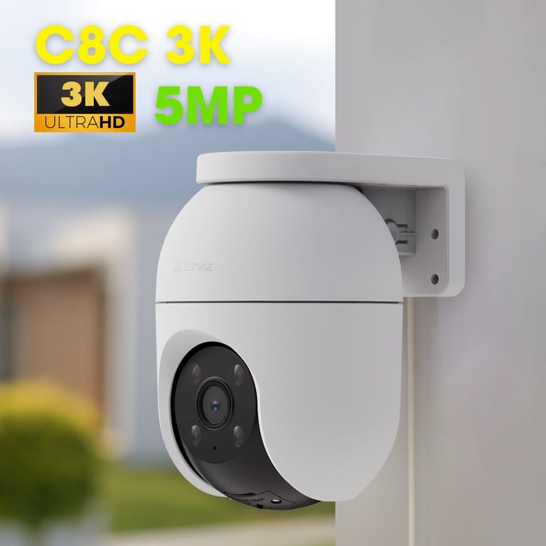 Camera Wifi Ezviz C8C 3K (5Mp, Quay Quét Thông Minh)