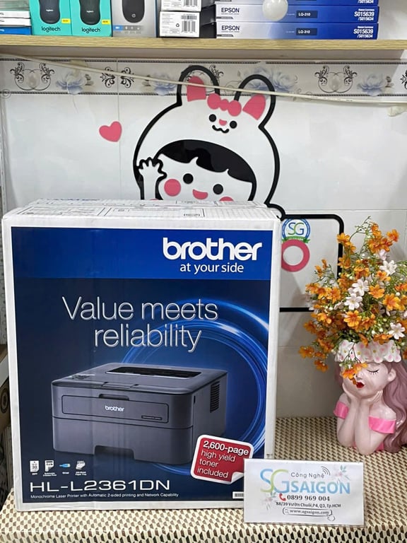 Máy In Laser Brother Hl-L2321d - Hàng Chính Hãng