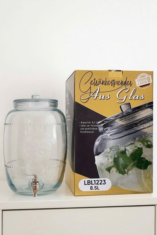 BÌNH ĐỰNG THỦY TINH LEBENLANG 8.5L  LBL1223