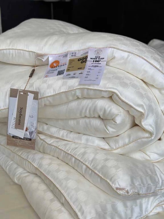 CHĂN TƠ TẰM BÔNG ĐẬU NÀNH NHẬP KHẨU CAO CẤP CELIEN 2MX2M3