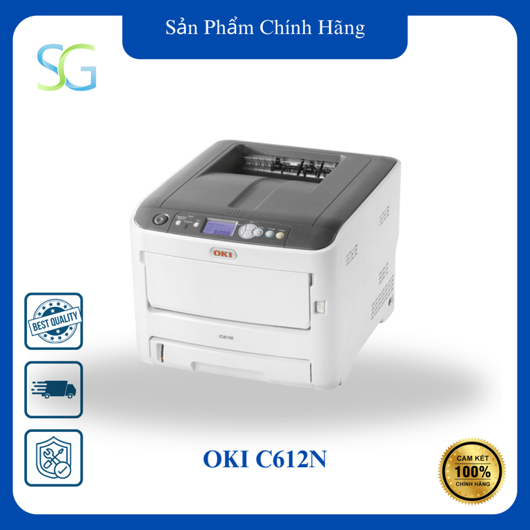 Máy In Laser Màu OKI C612N -  Hàng Chính Hãng