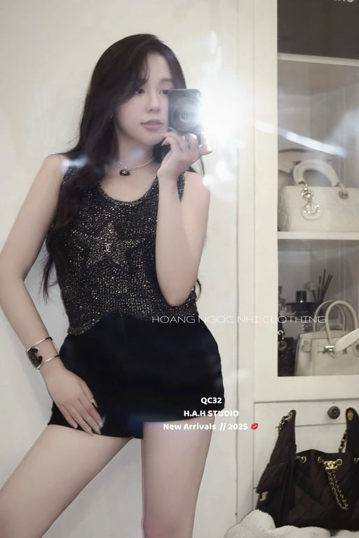 Áo CHANEL kim tuyến