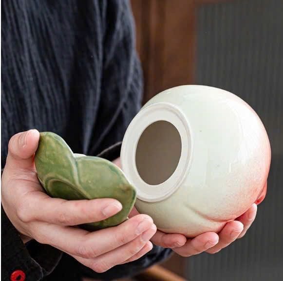 Combo 2 hũ đựng trà quả đào