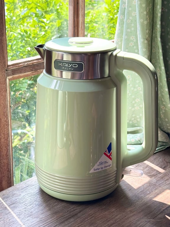 Ấm siêu tốc 2 lớp Cool touch Kaiyo size 2L