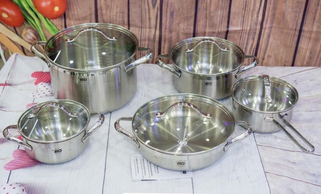 🇩🇪 Bộ nồi Elo Belle 5 món - made in Germany
