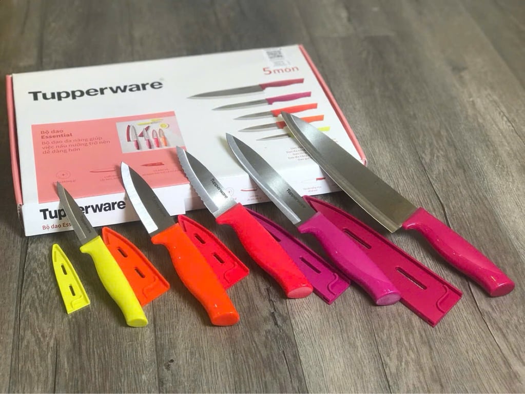 Set 5 dao Tupperware