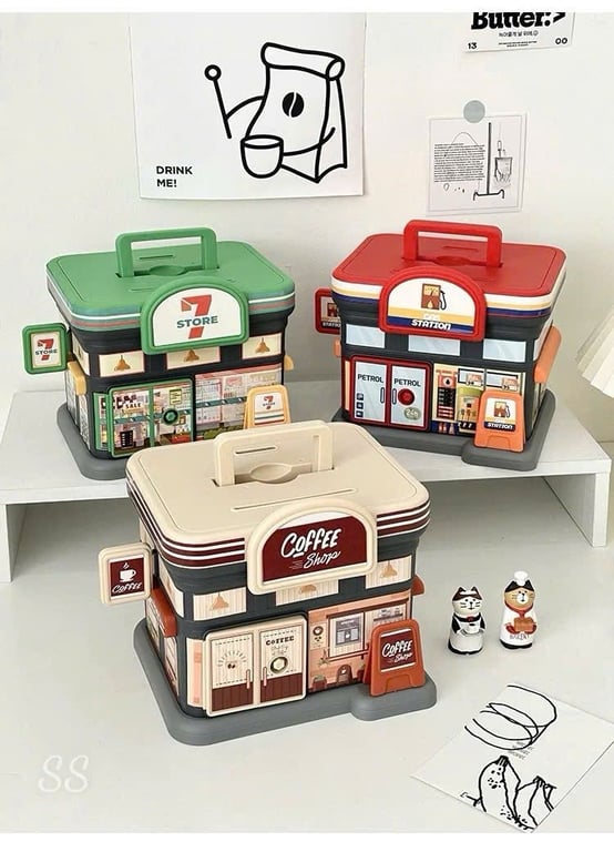 LỌ TIẾT KIỆM HÌNH CÁC QUÁN CHO BÉ