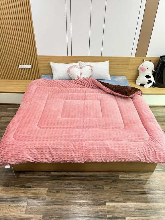 CHĂN NANARA LÔNG CỪU 3 LỚP