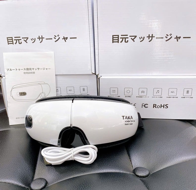 Máy massage mắt thông minh Bluetooth TAKA