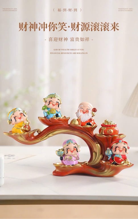 Bộ Tượng 5 ông thần tài