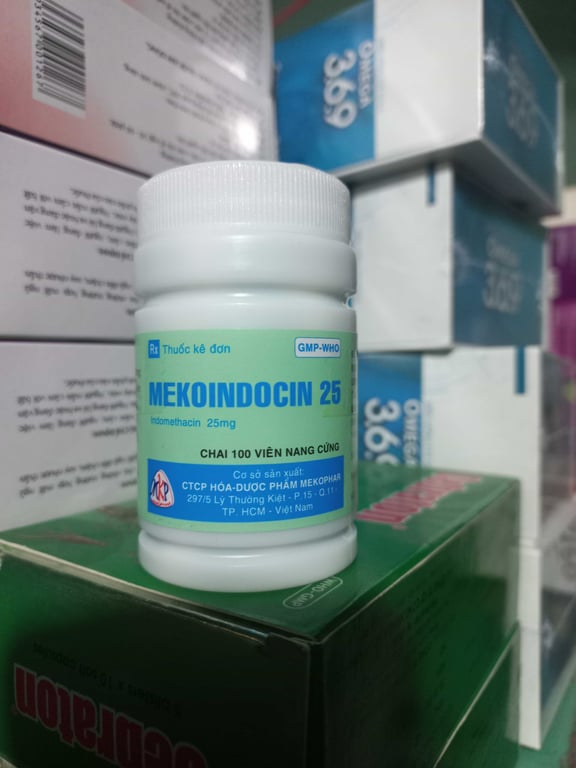 Indocin 25mg meko c/100v