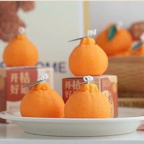 Set 3 Nến Thơm Hình Trái Cam
