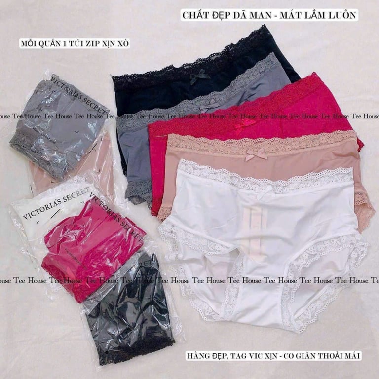 Set 5 𝐐𝐮𝐚̂̀𝐧 𝐜𝐡𝐢𝐩 𝐕𝐢𝐜𝐭𝐨.𝐫𝐢𝐚 𝐒𝐞 👙 𝐜𝐫𝐞𝐭