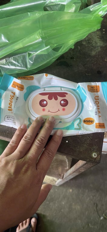 Khăn ướt gấu t/30 gói