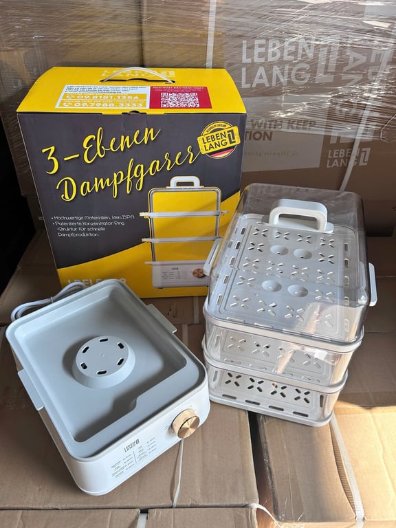 NỒI HẤP 3 TẦNG LEBENLANG 18L LBEL5032