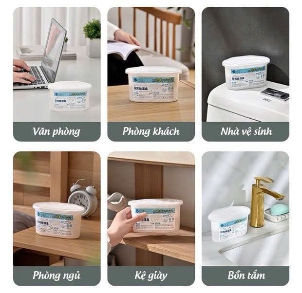 SET 3 HỘP HÚT ẨM Sp Sauce - Nhật Bản