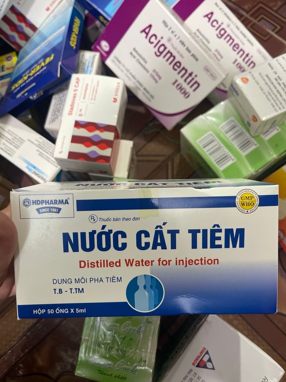 Nước cất 5ml