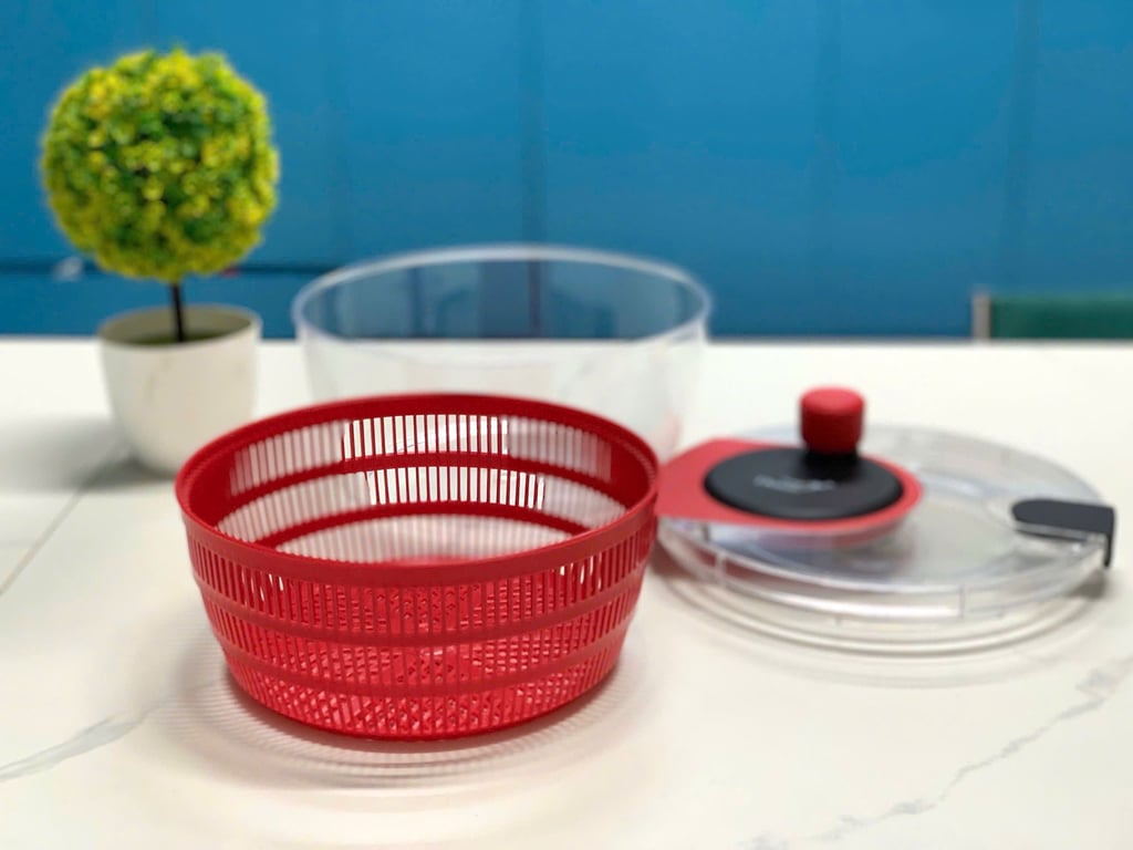 DZA688R - RỔ QUAY RAU THÔNG MINH DOZZI 4L