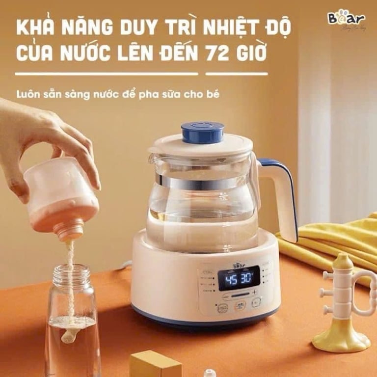 MÁY ĐUN VÀ HÂM SỮA BEAR
