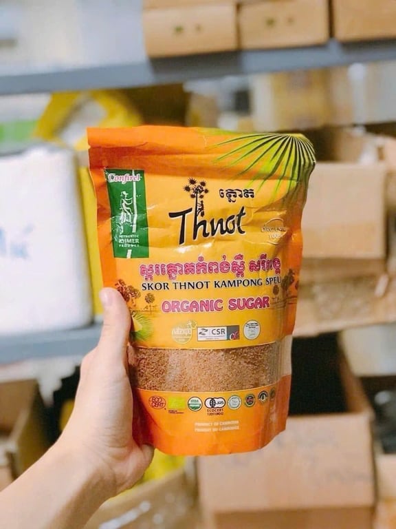 ĐƯỜNG THỐT NỐT HỮU CƠ CONFIREL 500gr