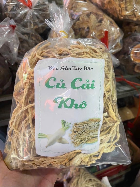 Củ cải khô Điện Biên