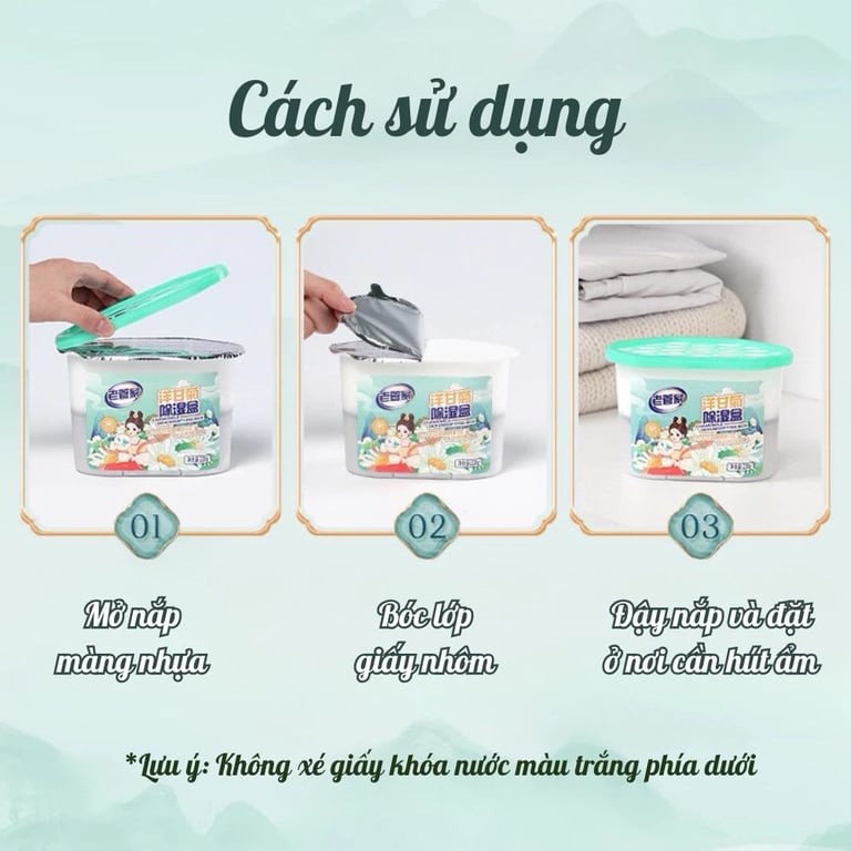 SET 2 HỘP HÚT ẨM 3IN1 – HỒNG NGỌT NGÀO & XANH MÁT LẠNH