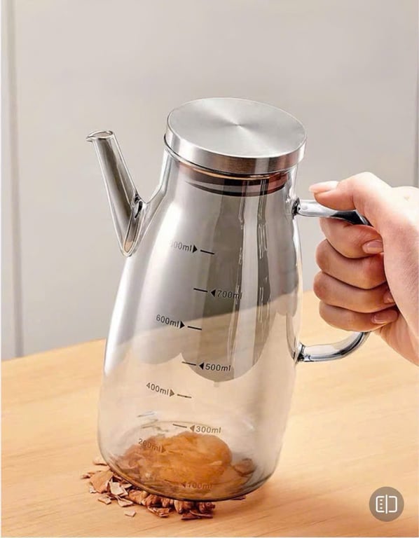 BÌNH RÓT DẦU ĂN, NƯỚC MẮM THỦY TINH