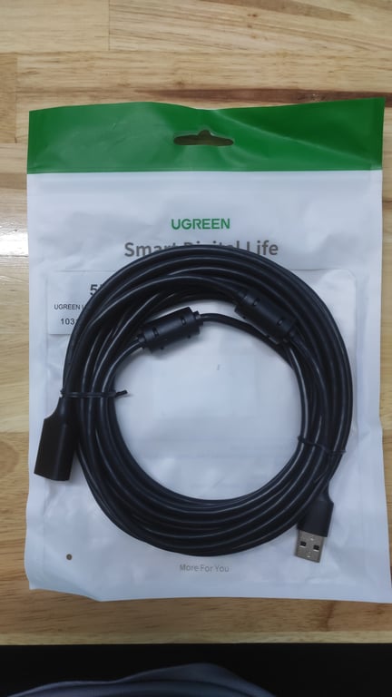 Cáp USB 2.0 Nối Dài 5m Chính Hãng Ugreen 10318