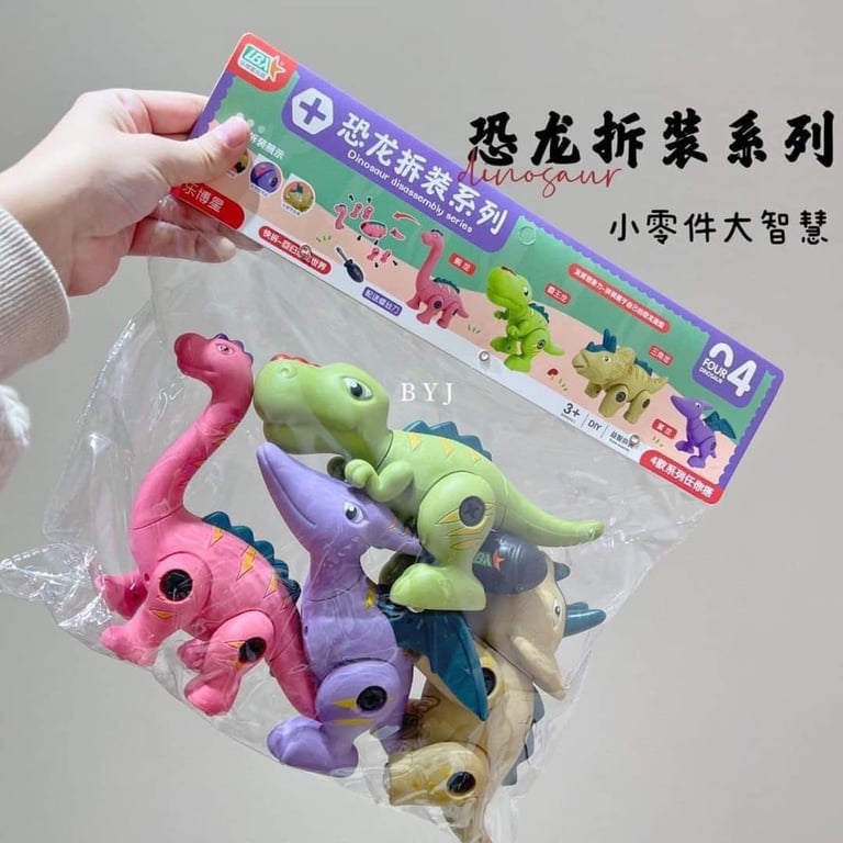 Set 4 con Dinosaur siêu đẹp