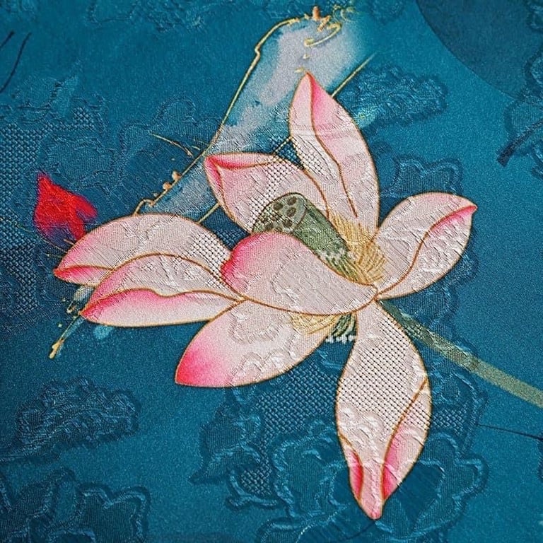 Thảm trải bàn cà phê chống thấm nước phong cách Trung Hoa