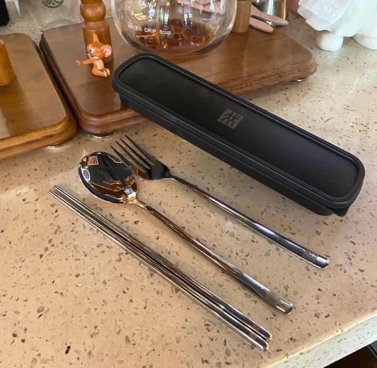 HỘP 3 MÓN ĐŨA THÌA DĨA ZWILLING