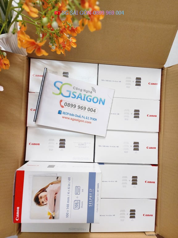 Giấy In Ảnh Canon KP108 Dùng Cho  CP1300