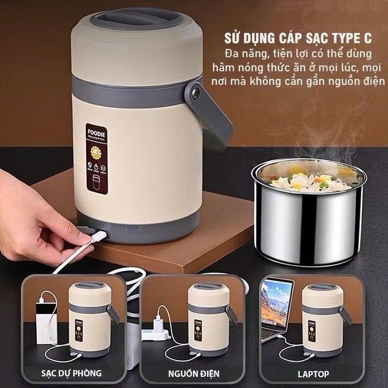 VITA – Hộp cơm cắm điện giữ nhiệt