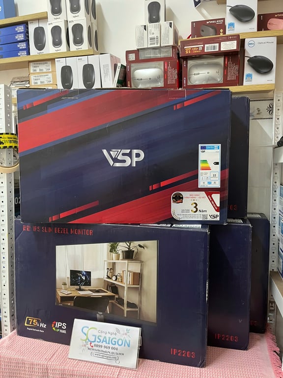 Màn Hình Máy Tính VSP IP2203 (21.5 INCH/ FHD/ IPS/ 75HZ/ 5MS)