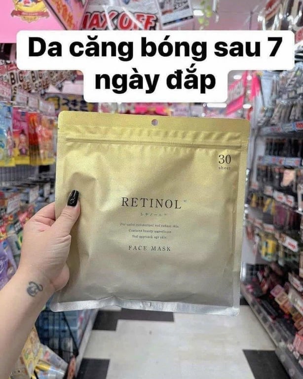 Set 30 miếng MẶT NẠ RETINOL❤️