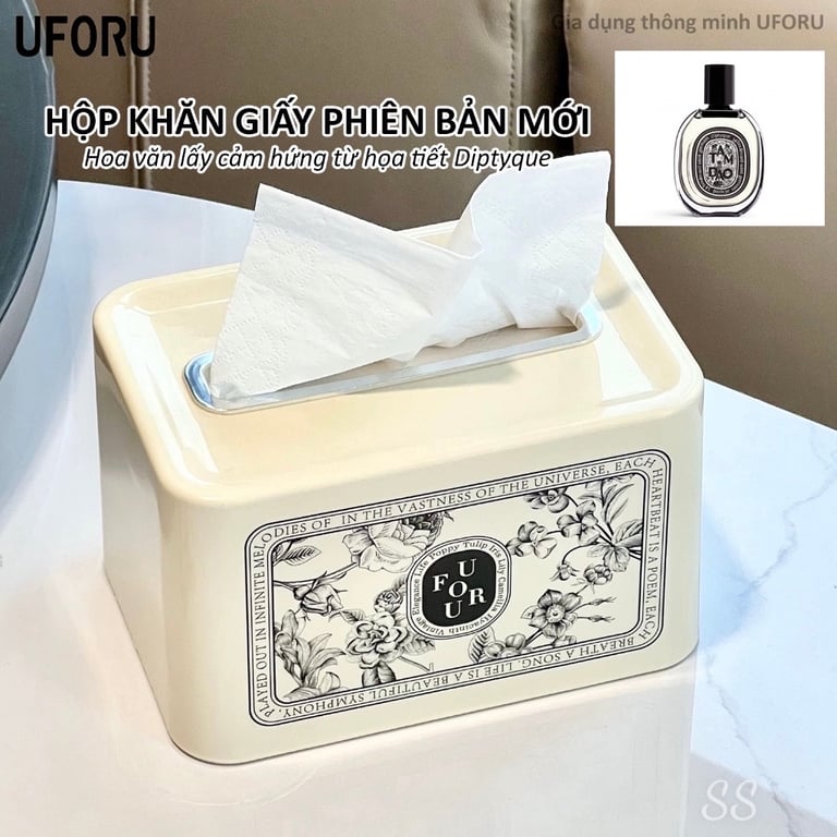 Hộp đựng giấy xinh xỉu - mã mới keng nhà Uforu