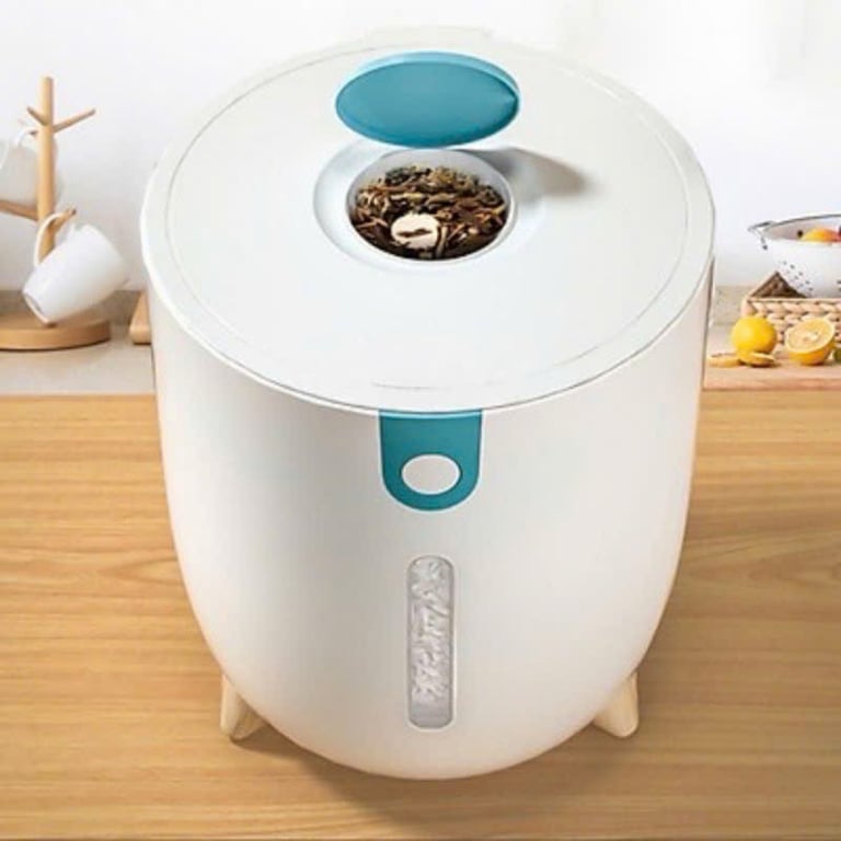 THÙNG ĐỰNG GẠO BUCOOK THÔNG MINH 10 KG DẠNG TRÒN