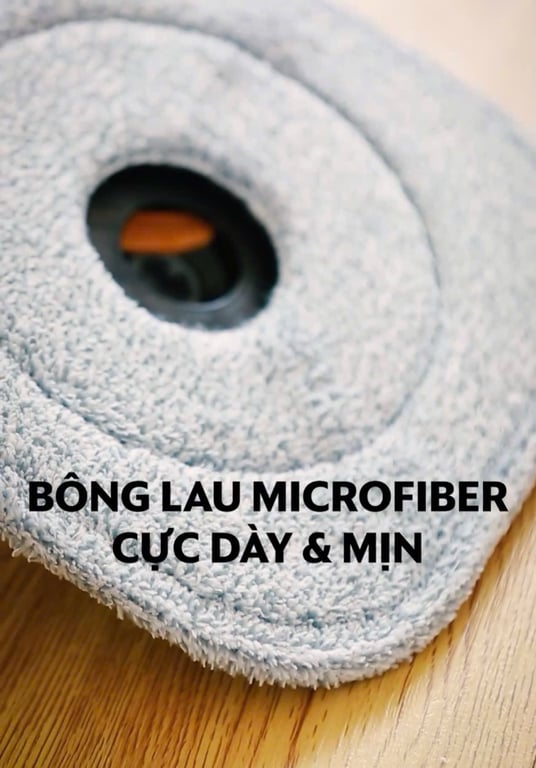 Cây lau nhà OZA009 – tự vắt, tự tách nước bẩn