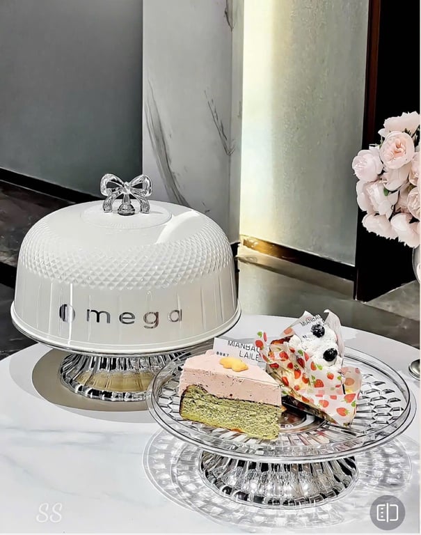 Khay đựng hoa quả trái cây đĩa đựng hoa quả bánh kẹo nhựa có đáy thoát nước cao cấp