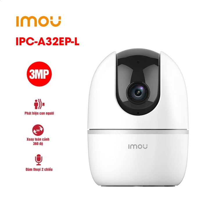 Camera Imou Ipc-A32EP-L Quay Quét Độ Phân Giải 2K (3.0Mp)