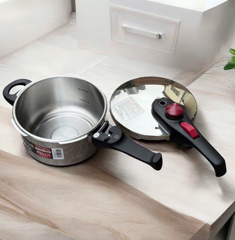 Nồi áp suất mini 2 chế độ nấu thông minh Tamahaship Nhật Bản 2.5L